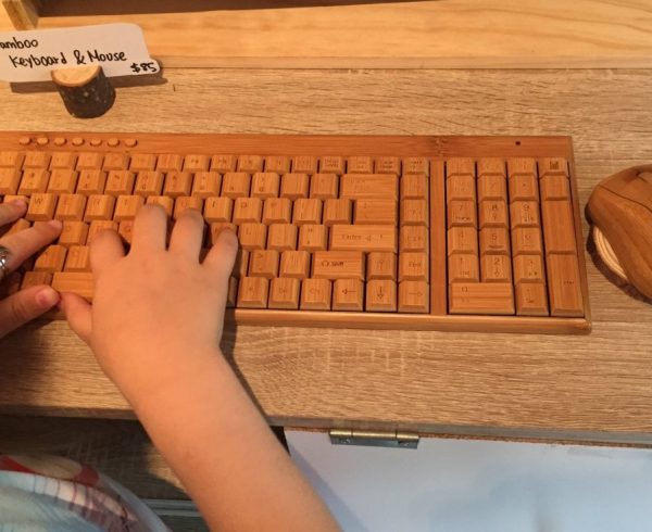 bamboo keyboard and mouse