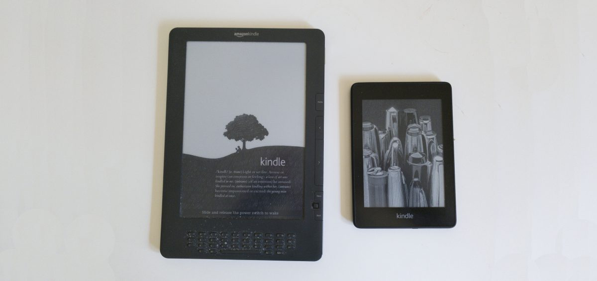 Kindle DX vs. Kindle Paperwhite
